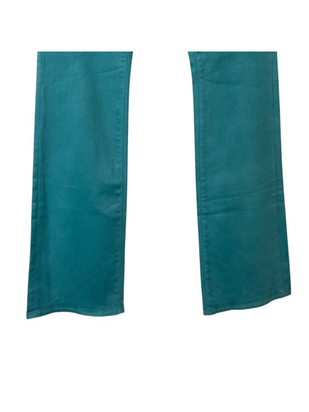 L'Agence Selma High Rise Green Jasper Coated Denim Size 27 Casual Flare Colorful - Picture 3 of 11